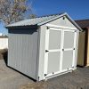 8x8 Essential Shed - Light Gray