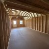 14x36 Lofted Barn Shed - Black - Image 4