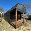 14x36 Lofted Barn Shed - Black - Image 3