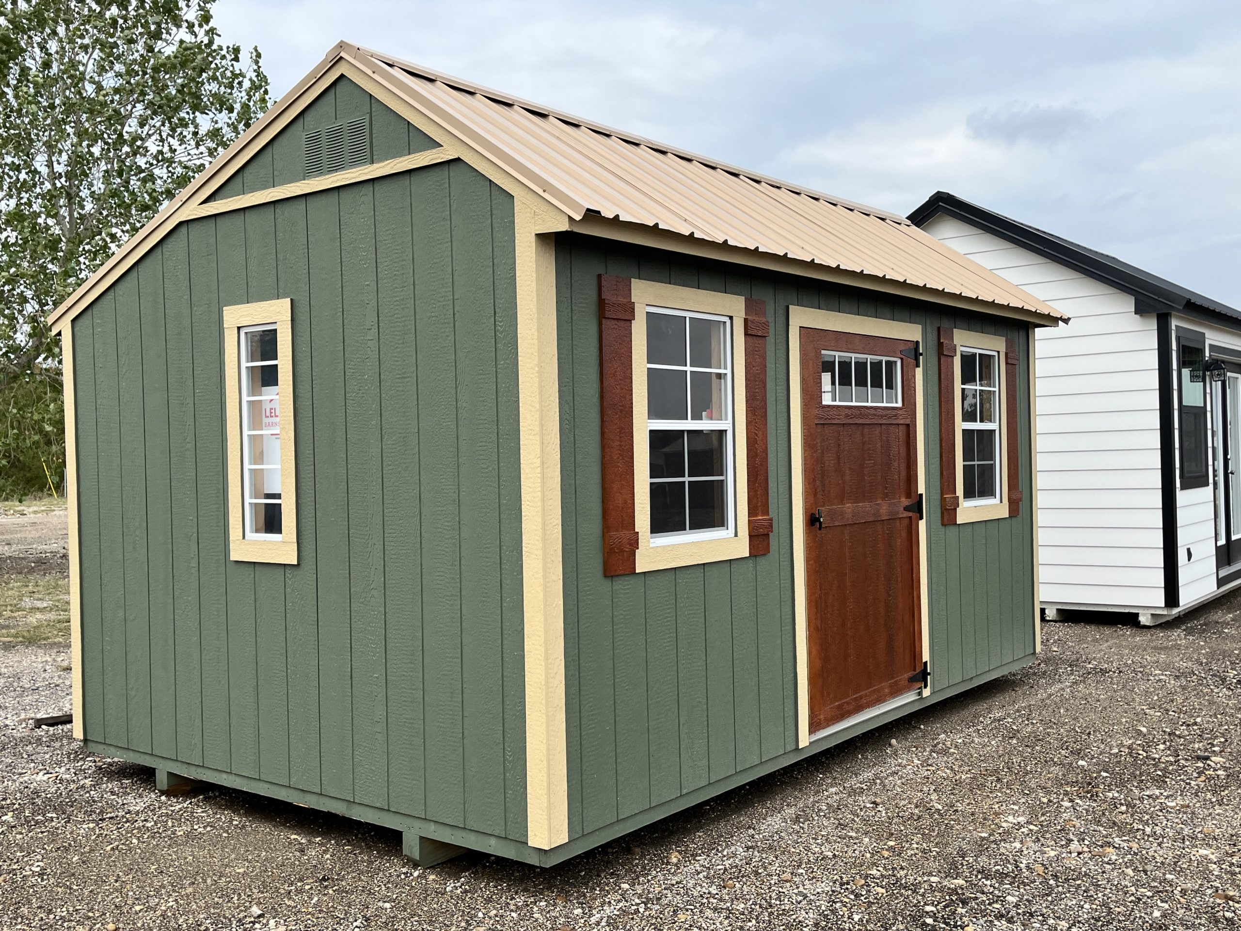 10×16 Garden Metal Sheds for Sale | LELAND'S SHEDS