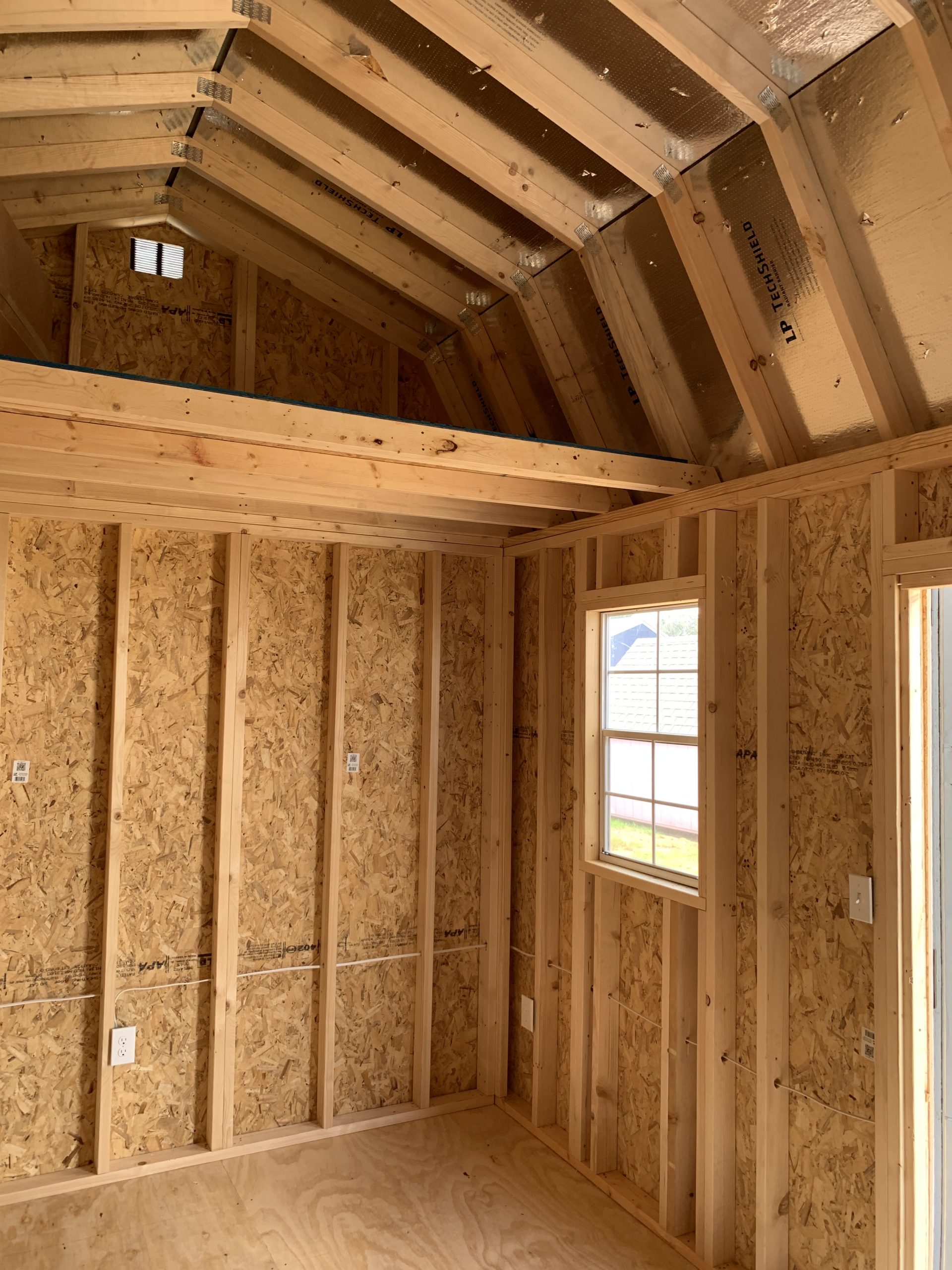 10×20 Lofted Barn Storage Sheds LELAND'S SHEDS