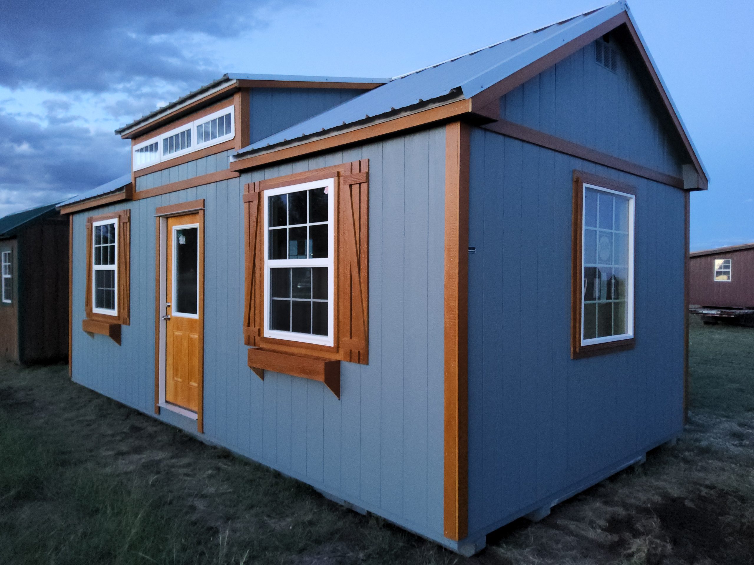 12×24 Chalet Shed - LELAND'S SHEDS