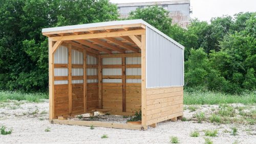 Loafing Shed Exterior Front Side