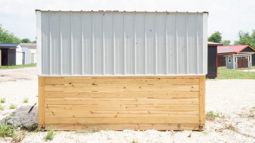 Loafing Shed Exterior Rear View
